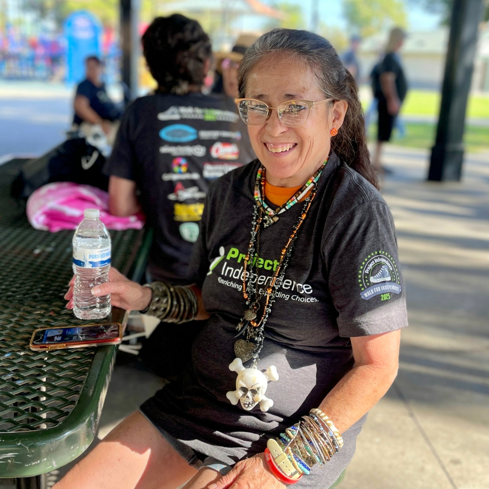 Project Independence client at our annual Walk For Independence