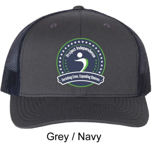 PI Logo Snapback Trucker Cap