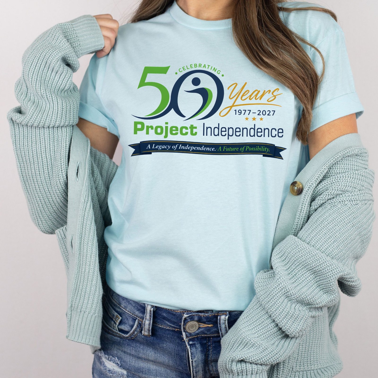 Project Independence 50th Anniversary T-Shirt | Celebrating 50 Years 1977–2027 | Unisex Jersey Tshirt