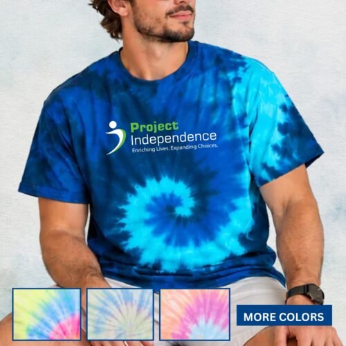 Project Independence Tie Dye Logo Shirt
